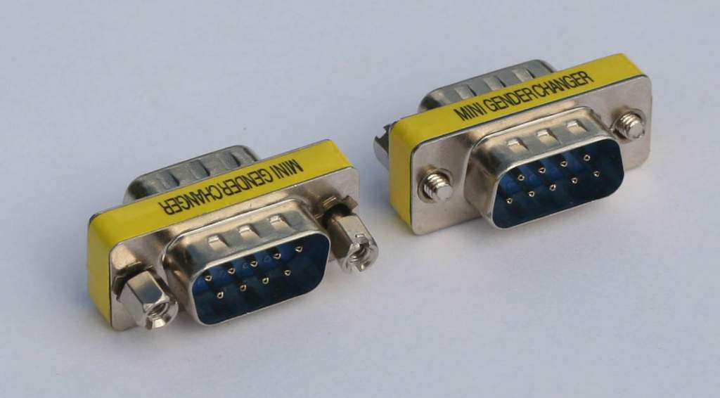 DB9 Gender Changers M-M F-F M-F