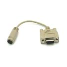 PS2-F Mouse to DB9-F Serial Port Adapter Cable 5 Inch