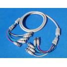 5 BNC to 5 BNC Cable 6FT