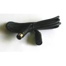 6FT MIDI Extension Cable DIN5 Male to Female Black