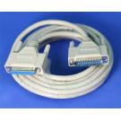 15FT DB25M to DB25F Serial Extension Cable