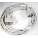 25ft DB9 M/F 9C Serial Straight Thru Extension Cable UL Premium USA