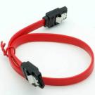 12 Inch SATA Cable with Locking Latch 1FT HDD Hard Drive 6.0 Gbps Straight