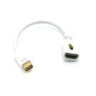Mini DVI Male to HDMI Female Video Adapter Converter AD-MDVI-HDMI Gold Plated