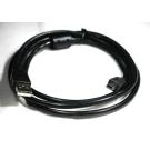 USB Cable Generic MINI-B 5-Wire Ferrite D1F